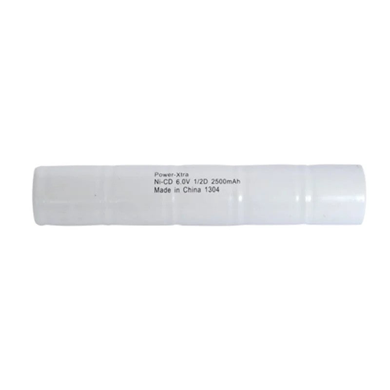 Power-Xtra 6V Ni-Cd 1/2D 2500 Mah Maglite Şarjlı Pil