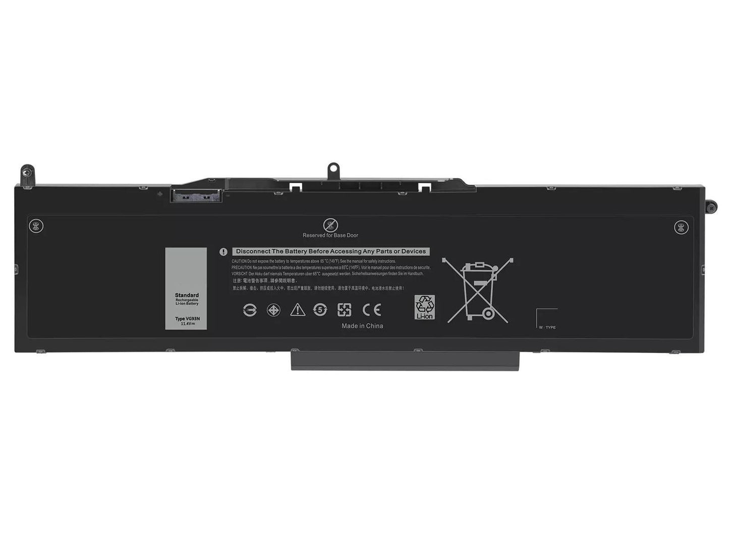 RETRO Dell Latitude E5580, VG93N Notebook Bataryası - 6 Cell