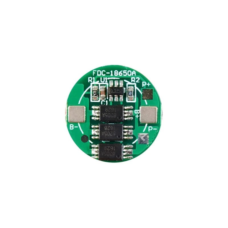 Power-Xtra - 1S - 3.7V 4.5A Li-ion BMS Devre - Yuvarlak