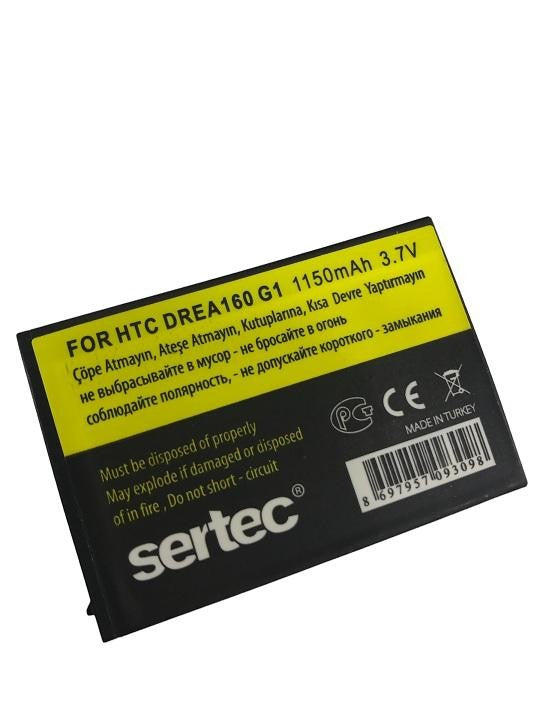 SERTEC - HTC G1 Dream / DREA160 Uyumlu Batarya