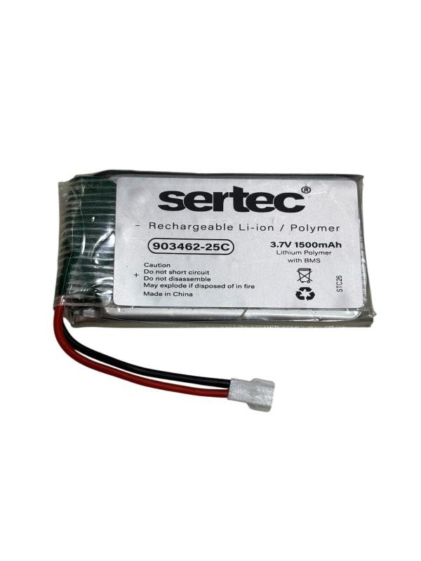 Sertec / 903462 / 3,7V - 1500mAh. - 25C BEYAZ SOKET