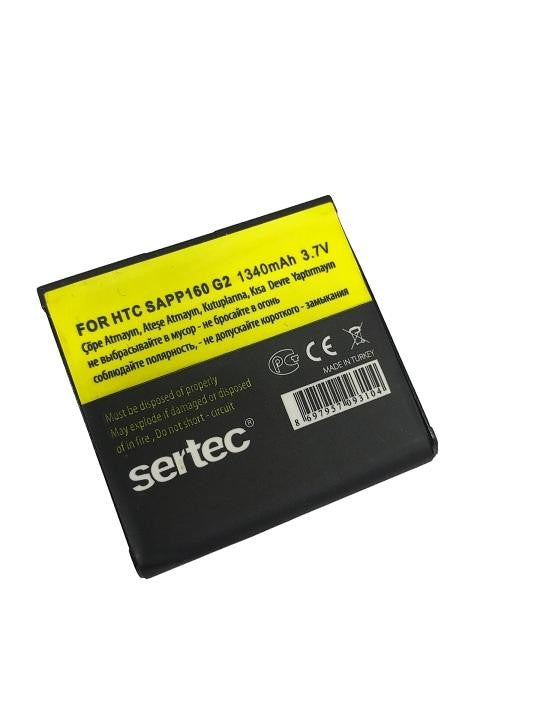 SERTEC - HTC G2 Hero / SAPP160 Uyumlu Batarya