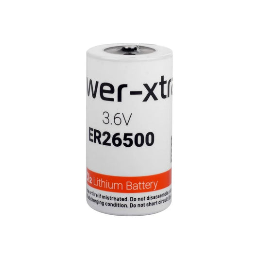 Power-Xtra ER26500 - C Size - 3.6V Li-SOCl2 Lithium Pil