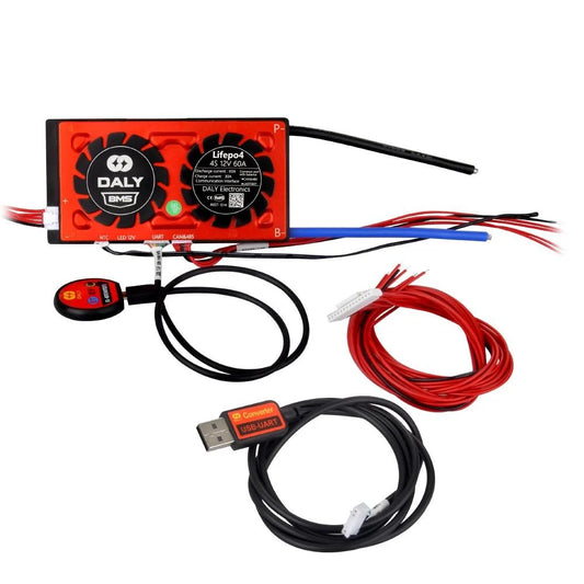 Daly - 4S - 12.8V 60A - LiFePO4 Smart BMS