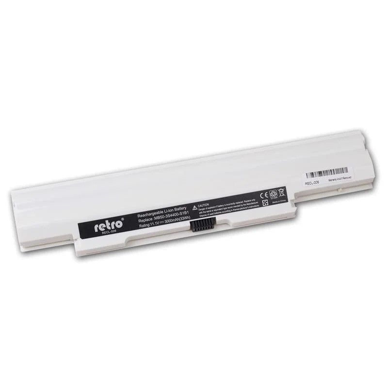 RETRO Casper MB50, Vestel MB50 Notebook Bataryası - Beyaz - 3 Cell - 32Wh