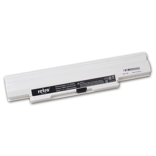 RETRO Casper MB50, Vestel MB50 Notebook Bataryası - Beyaz - 3 Cell - 32Wh