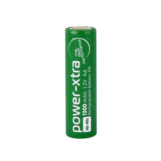 Power-Xtra 1.2V 1300 Mah - AA Size - Ni-Mh Şarjlı Pil - Flat-Başsız