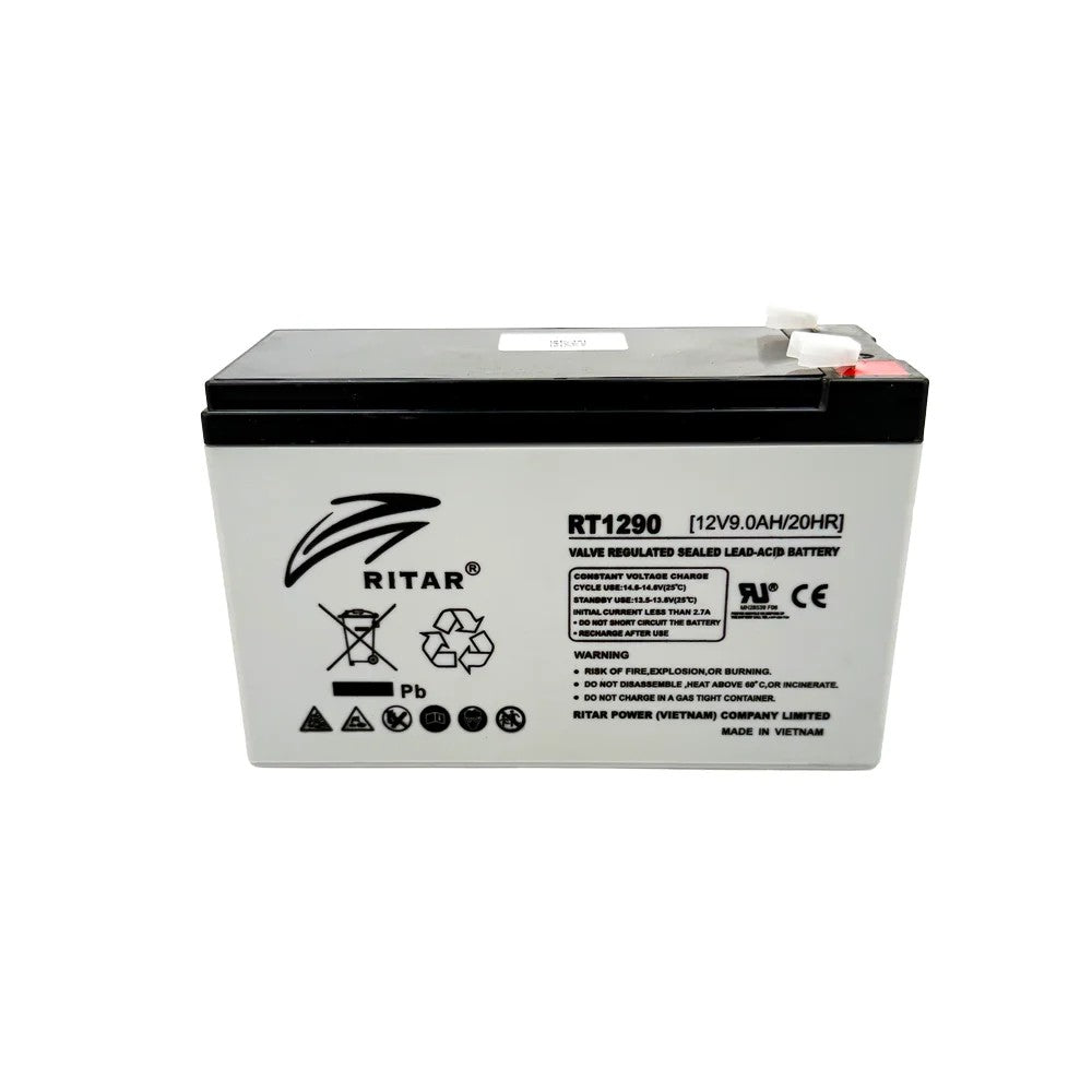 Ritar 12V 9 Ah Bakımsız Kuru Akü