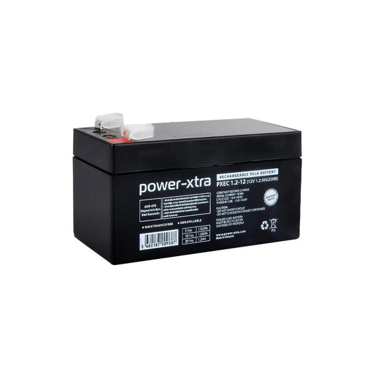 Power-Xtra EcoLead - PXEC1.2-12 - 12V 1.2 Ah Kuru Akü - F1