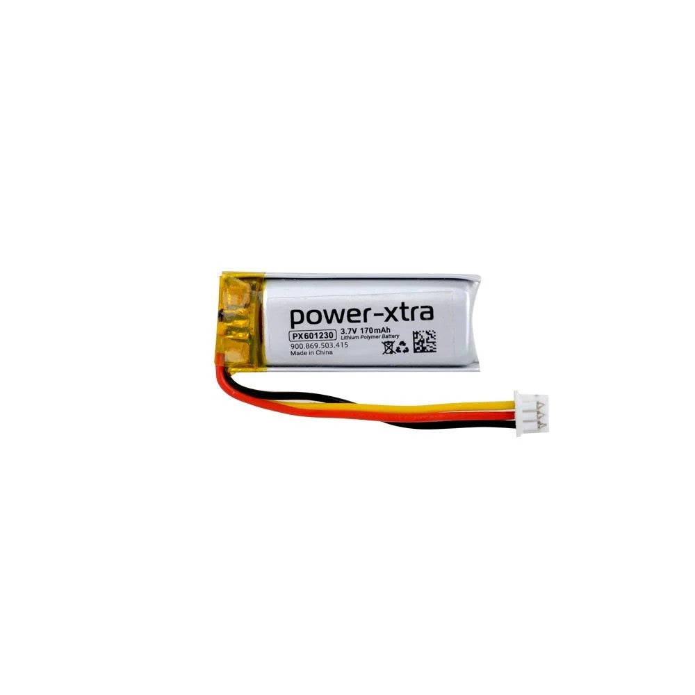 Power-Xtra PX601230 - 3.7V 170 mAh Li-Polymer Pil - Devreli - Soketli - 106849