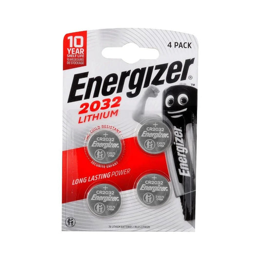 Energizer CR2032 Lithium Pil 4lü Blister