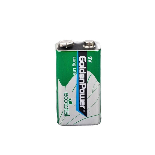 Golden Power 9V Manganez Pil Tekli Blister