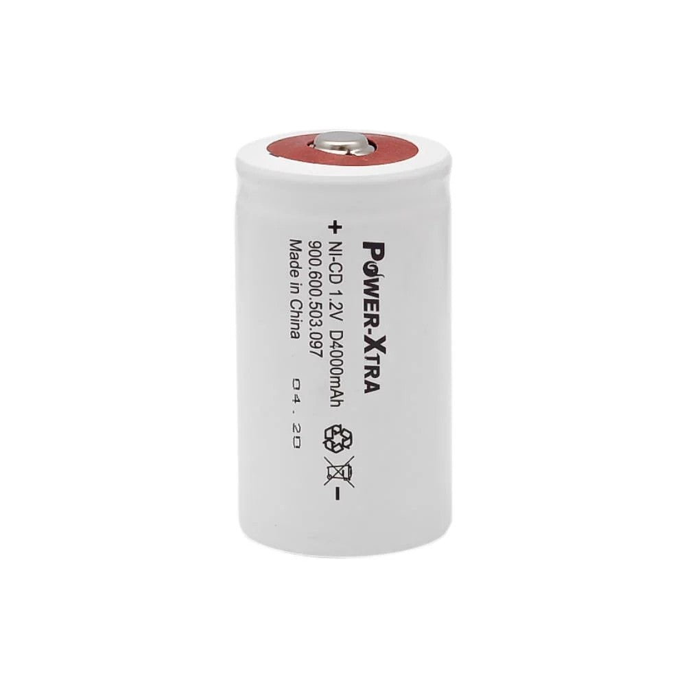 Power-Xtra PX4000DHT - 1.2V 4000 Mah - D - Ni-Cd Şarjlı Pil - Başlı