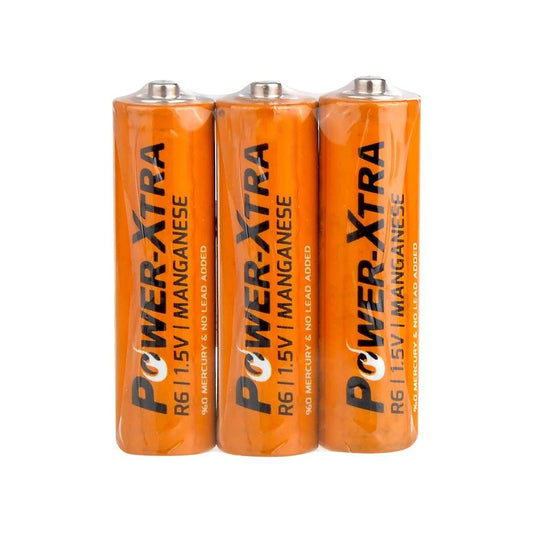 Power-Xtra R06/AA Size Zinc Manganez Pil - 3lü Shrink