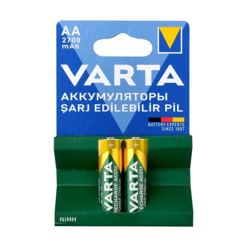 Varta 5706301402 Kalem AA 2700 mAh Pil 2li (İ)