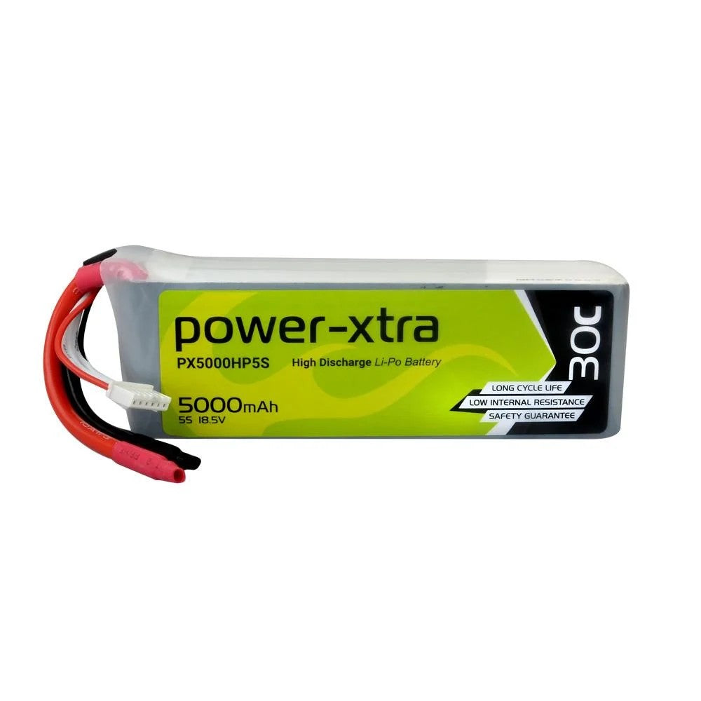 Power-Xtra PX5000HP5S - 5S1P - 18.5V 5000 mAh Li-Polymer Pil -30C