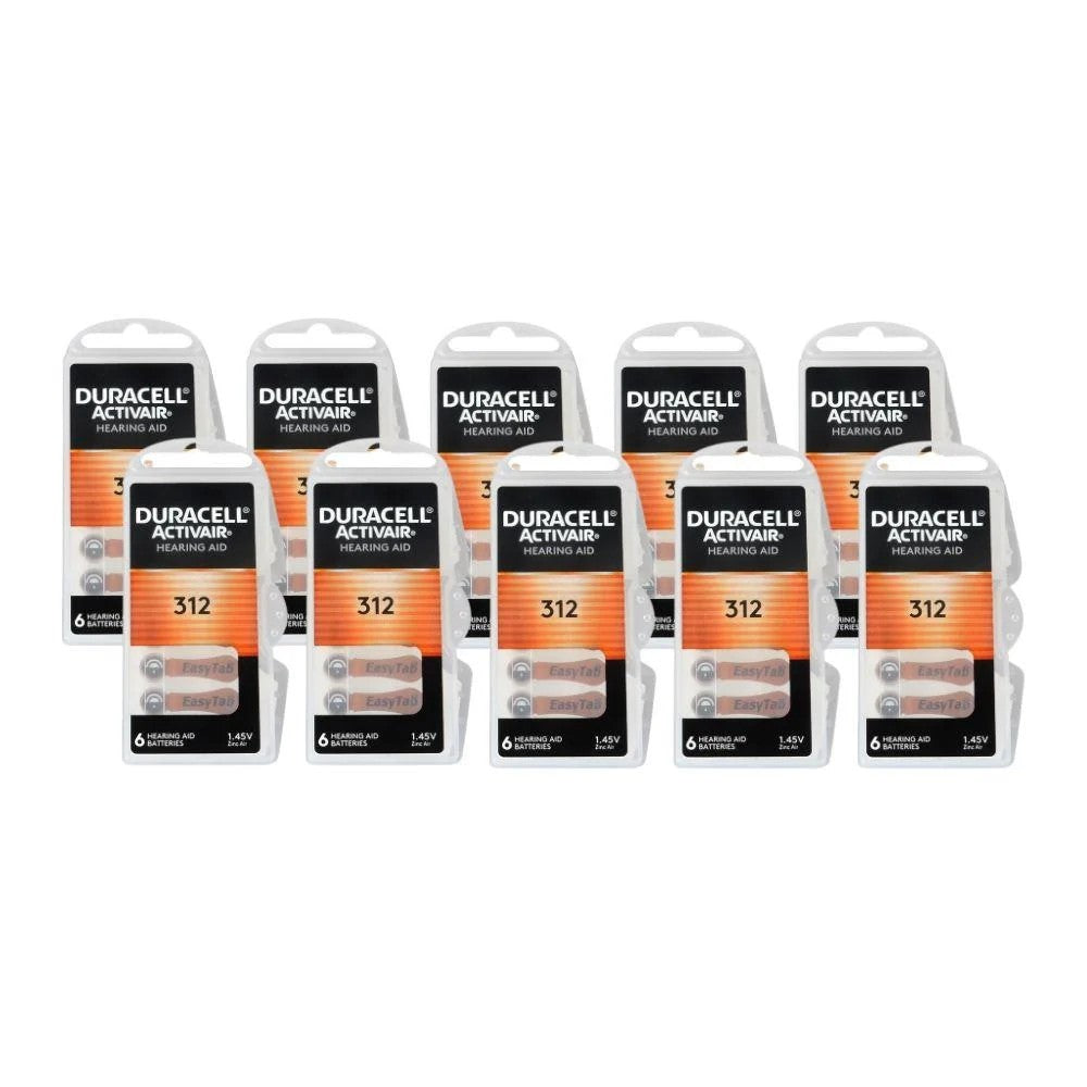 Duracell Activair 312 Kulaklık Pili 6lı Blister - 10lu Paket