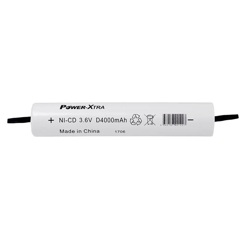 Power-Xtra 3S1P - 3.6V 4000 mAh D - Ni-Cd Şarjlı Batarya - BRK24-Pinli