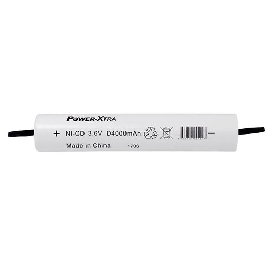 Power-Xtra 3S1P - 3.6V 4000 mAh D - Ni-Cd Şarjlı Batarya - BRK24-Pinli