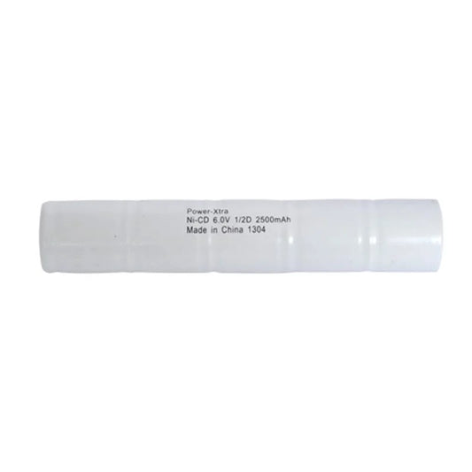 Power-Xtra 6V Ni-Cd 1/2D 2500 Mah Maglite Şarjlı Pil
