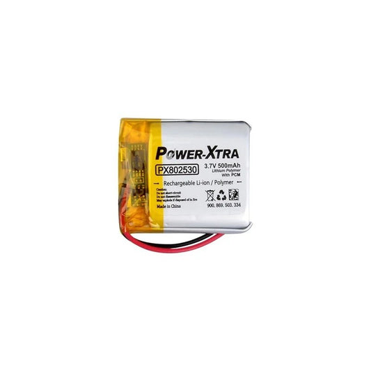 Power-Xtra PX802530 - 3.7V 500 mAh Li-Polymer Pil - Devreli