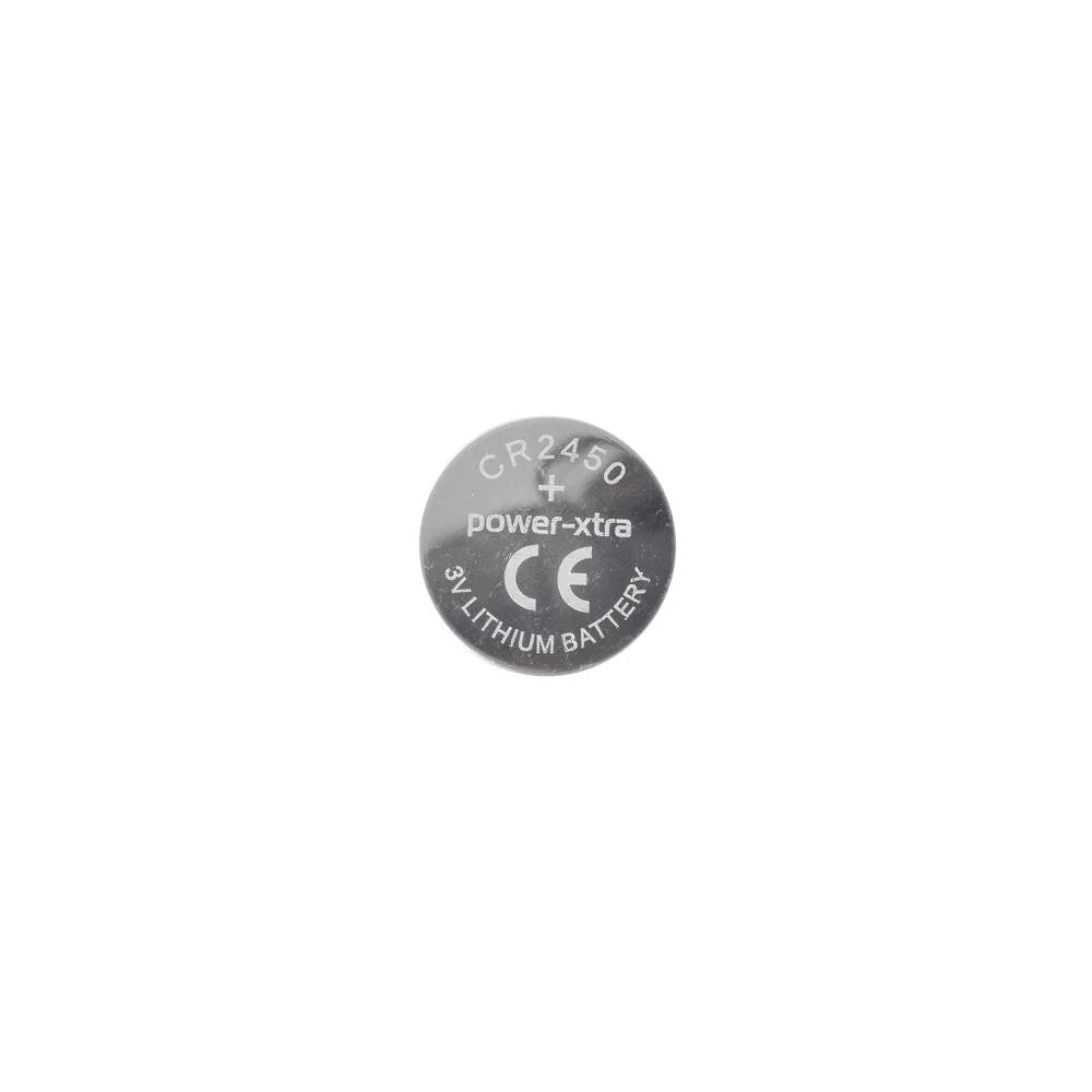 Power-Xtra CR2450 - 3V Li-Mn02 - Buton Lithium Pil - Bulk Paket