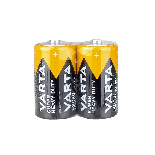 Varta 2020 Super Heavy Duty D Size Büyük Boy Pil 2li Shrink