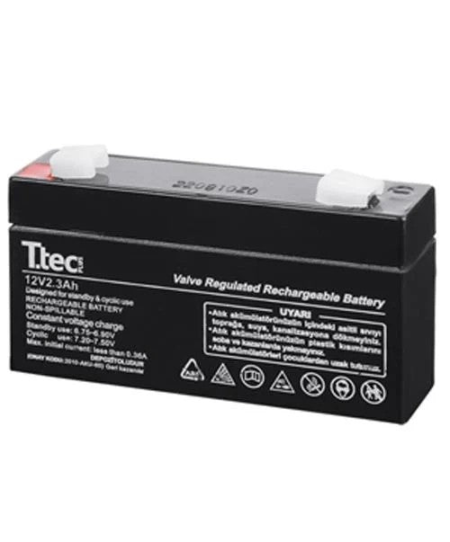 Ttec 12V 2.3 Ah Bakımsız Kuru Akü
