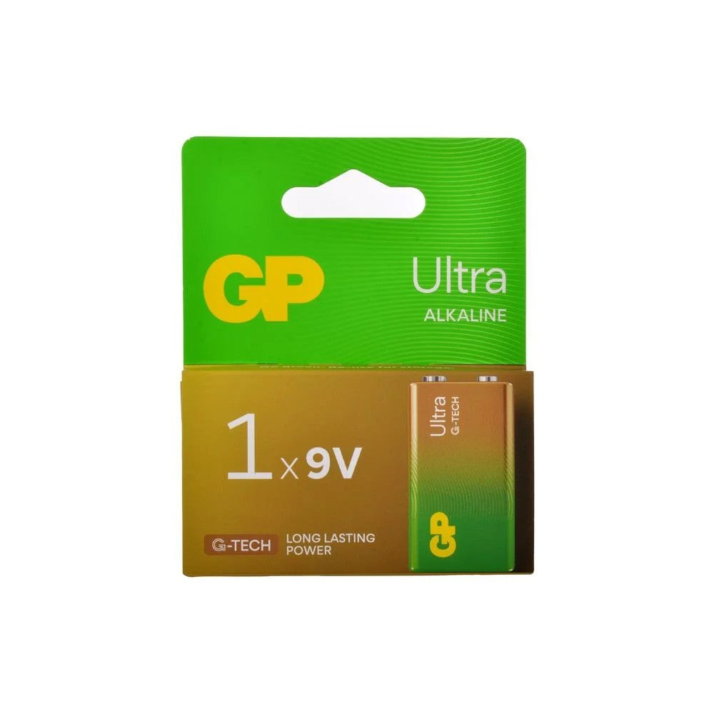 GP 1604AU 9V Ultra G-Tech Alkalin Pil 1li