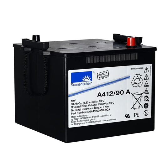 Exide Sonnenschein A412/90 A 12V 90 Ah Jel Akü