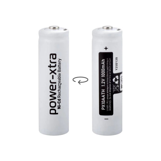 Power-Xtra PX10AATH - 1.2V 1000 Mah - AA - Ni-Cd Şarjlı Pil - Başlı