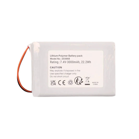 PB 2S1P 7.4V 3000 mAh Li-Po Uydu Bulucu  Bataryası