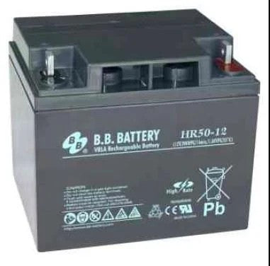 BB HR50-12 12V 50 Ah Bakımsız Kuru Akü