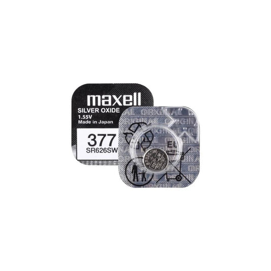Maxell 377 SR-626SW Pil 1li Blister