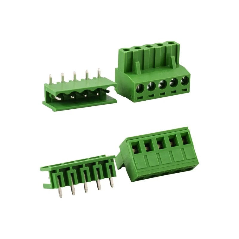 Soket Connector No 185 5li Klemens 90° - LJ5.08