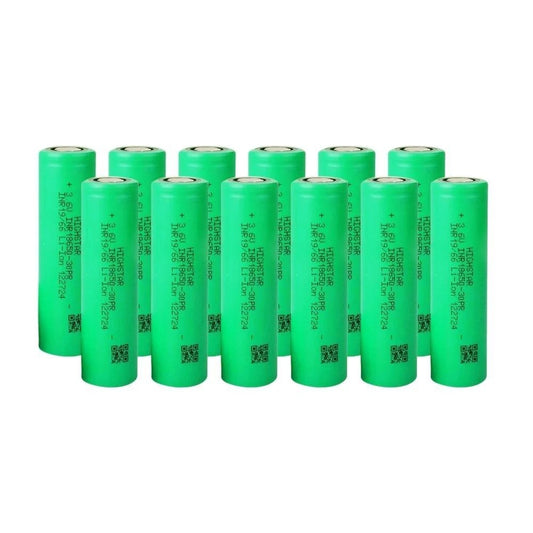 Highstar - ISR18650-3000PR - 3.7V 3000 Mah Li-ion Şarjlı Pil - 30A 12 Li Paket