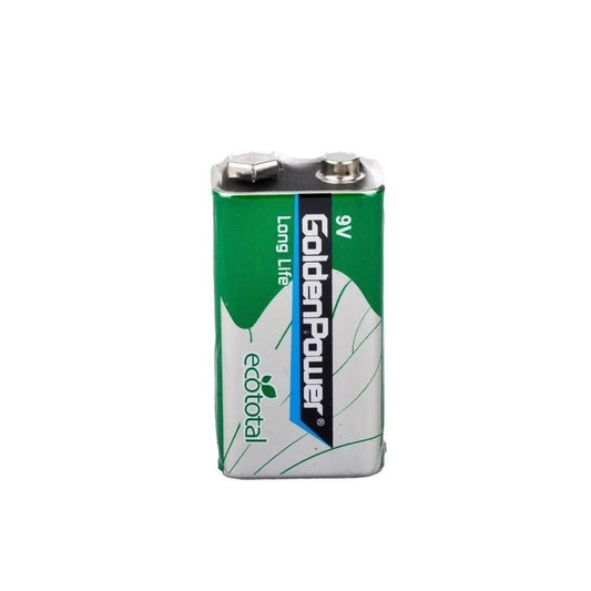 Golden Power 9V Manganez Pil Tekli Shrink