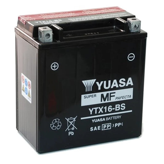 Yuasa YU-YTX16-BS-1 12V 14 Ah CCA 230 EN Motosiklet Aküsü