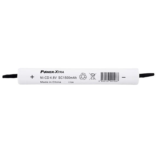 Power-Xtra 4S1P - 4.8V 1500 mAh SC - Ni-Cd Şarjlı Batarya - BRK25-Pinli