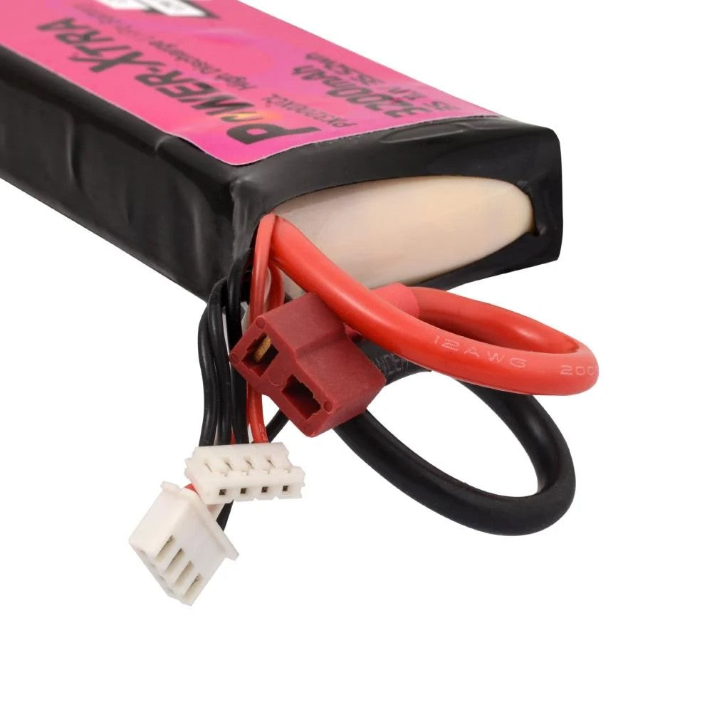 Power-Xtra PX3200XCL -3S1P - 11.1V 3200 mAh Li-Polymer Pil -25C