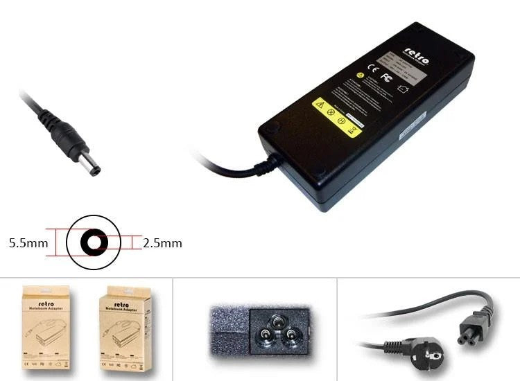 RETRO Fujitsu Siemens Amilo 20V 6A 120W Notebook Adaptör RNA-LS01