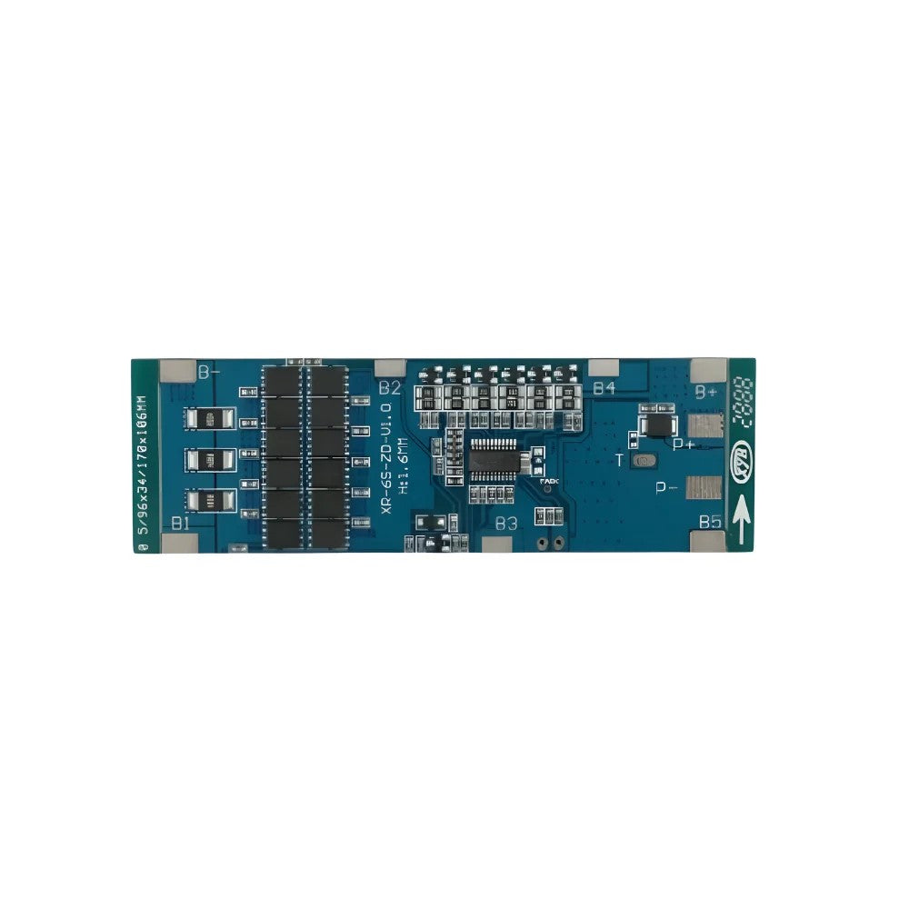 XR - 6S - 25.2V 40A Li-ion BMS Devre