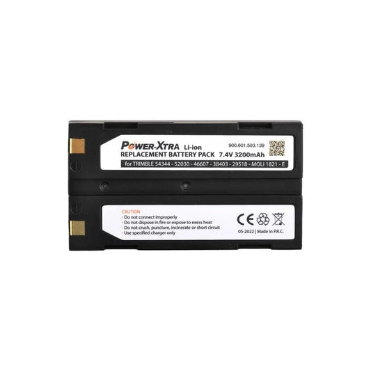 Power-Xtra-Trimble - 54344,52030,46607-7.4v 3200 mAh Lithium-ion Batarya