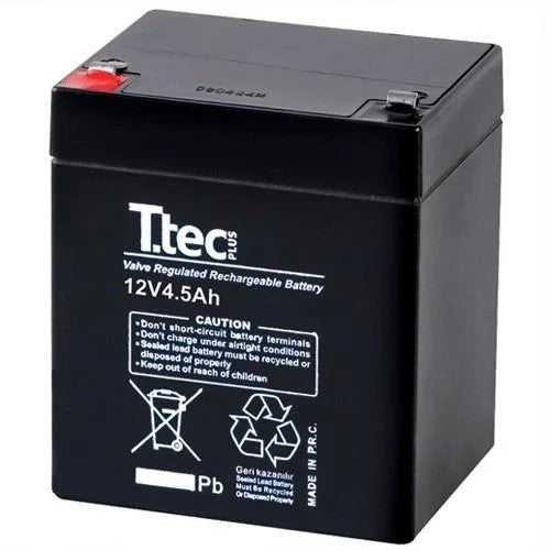 Ttec 12V 4.5 Ah Bakımsız Kuru Akü