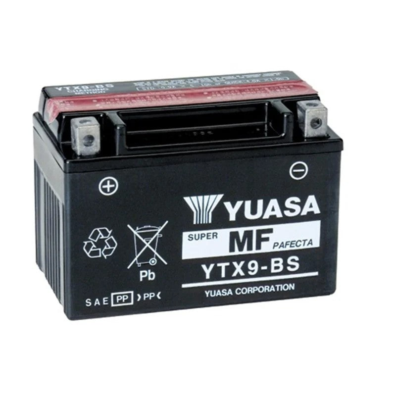 Yuasa YU-YTX9-BS 12V 8 Ah CCA 135 EN Motosiklet Aküsü