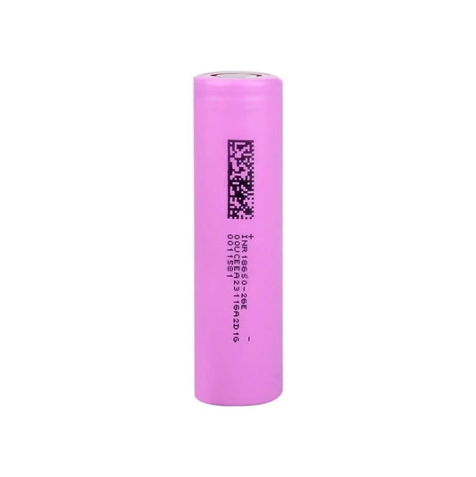 DMEGC INR18650-26E - 3.7V 2600 mAh Li-ion Şarjlı Pil - 7.5A