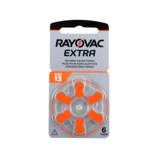 Rayovac Extra Advanced 13 / PR48 Numara Kulaklık Pili 6lı