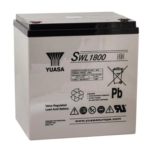 Yuasa SWL1800 12V 56 Ah Bakımsız Kuru Akü
