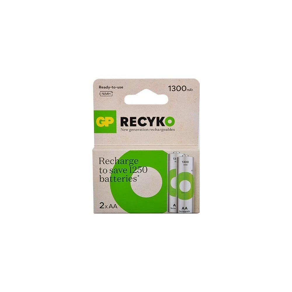 GP Recyko AA 1300 mAh Kalem Pil 2li