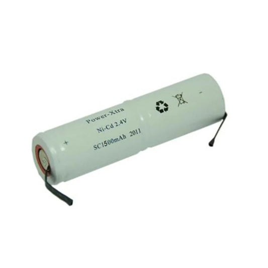 Power-Xtra 2.4V Ni-Cd SC 1500 Mah PVC Şarjlı Pil